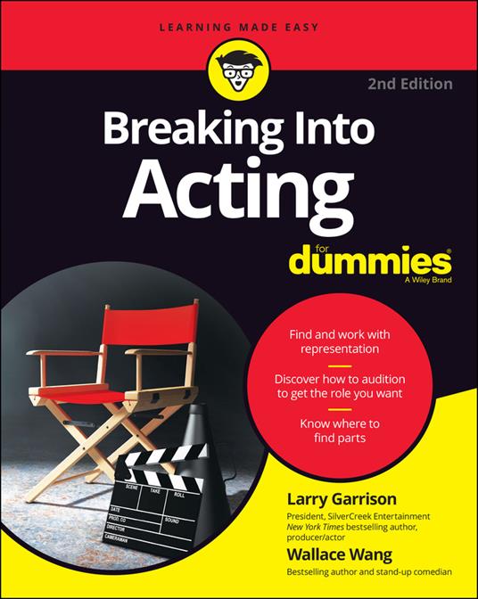 Breaking Into Acting For Dummies, 2nd Edition - L Garrison - cover