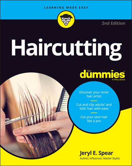 Haircutting For Dummies - Jeryl E. Spear - cover