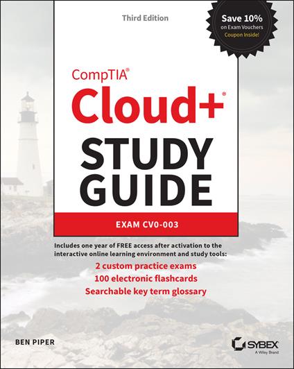 CompTIA Cloud+ Study Guide: Exam CV0-003 - Ben Piper - cover