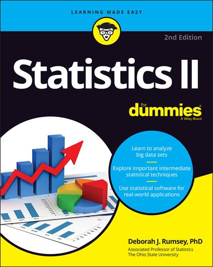 Statistics II For Dummies - Deborah J. Rumsey - cover