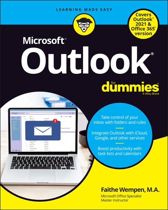 Outlook For Dummies - Faithe Wempen - cover