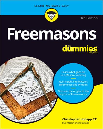 Freemasons For Dummies - Christopher Hodapp - cover
