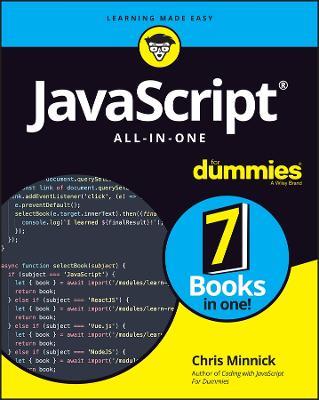 JavaScript All-in-One For Dummies - Chris Minnick - cover