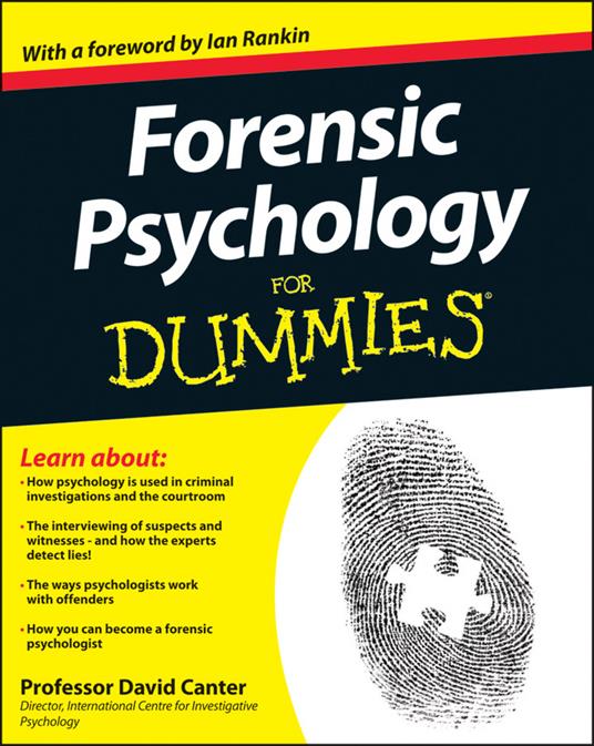 Forensic Psychology For Dummies - David V. Canter - 2