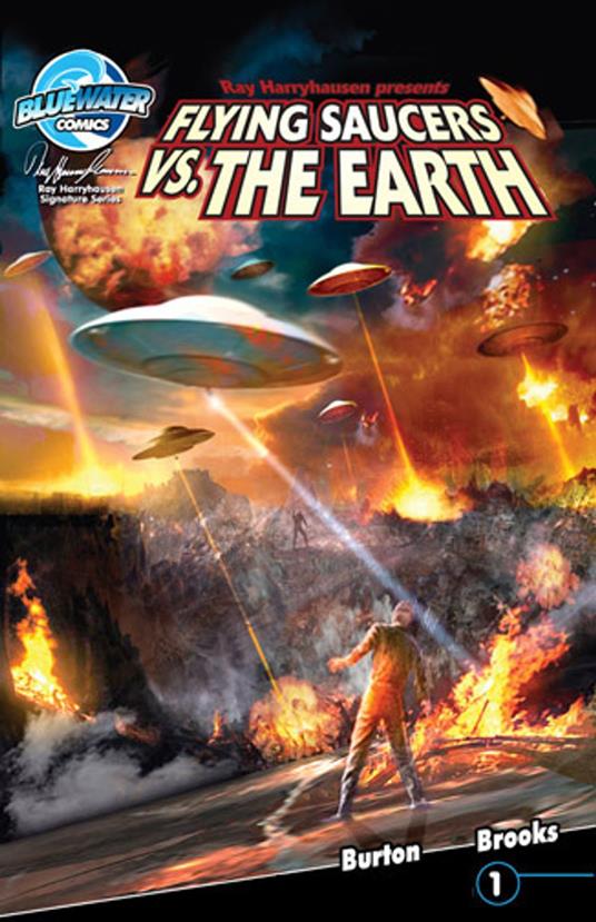 Flying Saucers Vs. the Earth #1