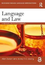 Language and Law: A resource book for students