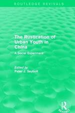 The Rustication of Urban Youth in China: A Social Experiment