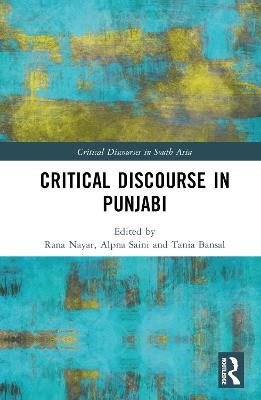 Critical Discourse in Punjabi - cover