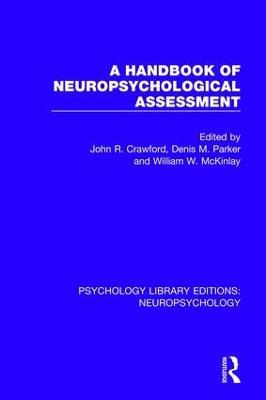 A Handbook of Neuropsychological Assessment - cover