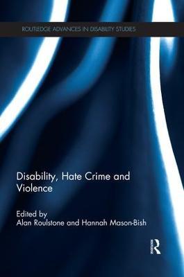 Disability, Hate Crime and Violence - cover