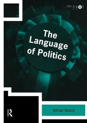 The Language of Politics - Adrian Beard - cover