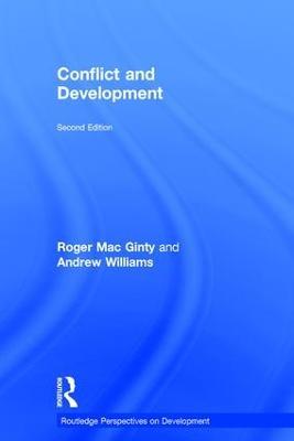 Conflict and Development - Roger Macginty,Andrew Williams - cover