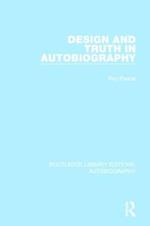 Design and Truth in Autobiography