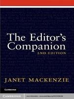 The Editor's Companion