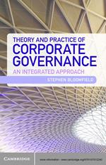 Theory and Practice of Corporate Governance