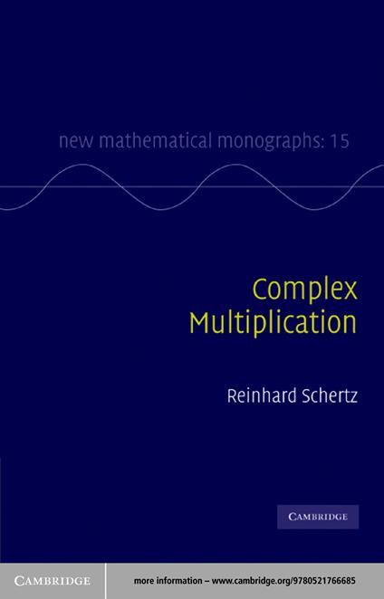 Complex Multiplication