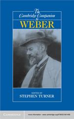 The Cambridge Companion to Weber