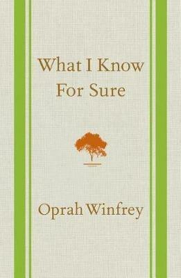 What I Know for Sure - Oprah Winfrey - cover