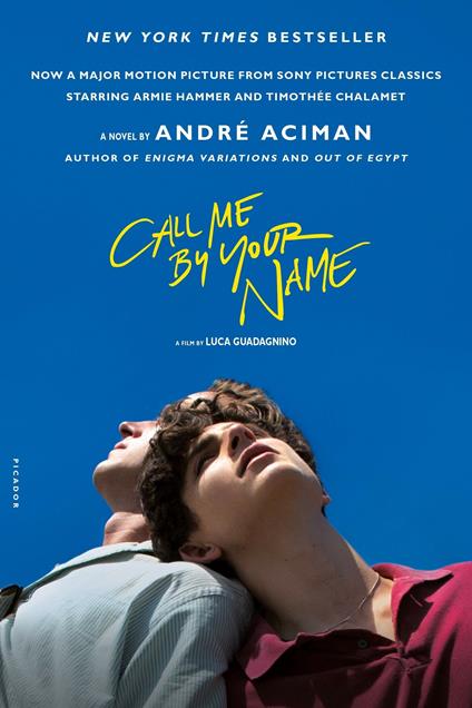 Call Me by Your Name - Andr? Aciman - cover