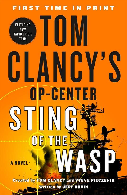 Tom Clancy's Op-Center: Sting of the Wasp - Jeff Rovin - cover