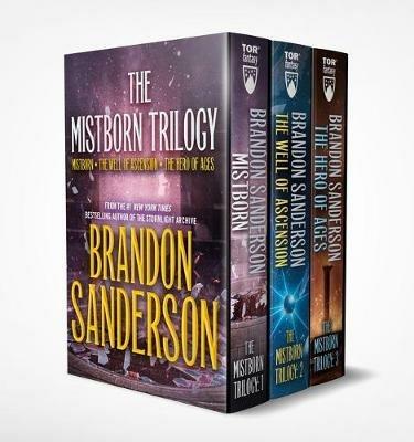 Mistborn Boxed Set I: Mistborn, the Well of Ascension, the Hero of Ages - Brandon Sanderson - cover