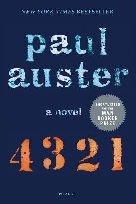 4 3 2 1 - Paul Auster - cover