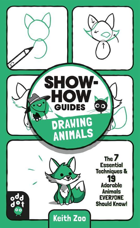 Show-How Guides: Drawing Animals - Keith Zoo - ebook