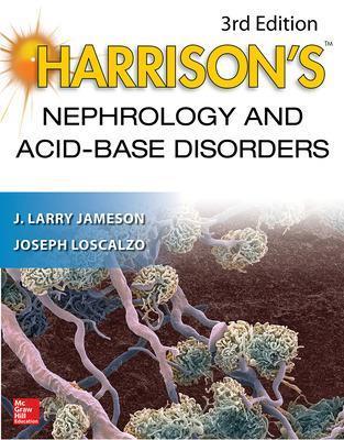 Harrison's Nephrology and Acid-Base Disorders, 3e - J. Larry Jameson,Joseph Loscalzo - cover