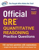 Official GRE Quantitative Reasoning Practice Questions, Second Edition, Volume 1