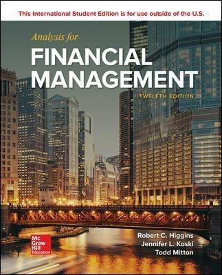 ISE Analysis for Financial Management - Robert Higgins - cover