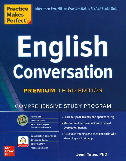 Practice makes perfect. English conversation - Jean Yates - copertina