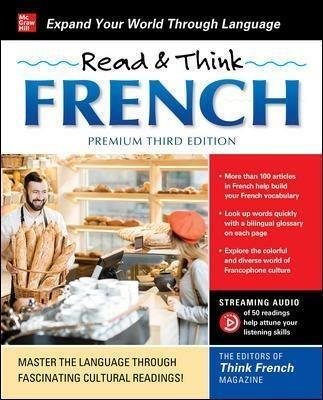 Read & Think French, Premium Third Edition - The Editors of Think French! Magazine - cover