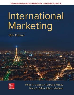 International marketing - Philip R. Cateora,Bruce R. Money,Mary C. Gilly - copertina