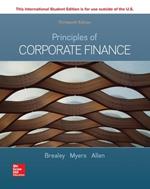 Principles of corporate finance