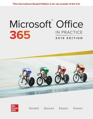 ISE Microsoft Office 365: In Practice, 2019 Edition - Randy Nordell - cover