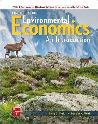 ISE Environmental Economics - Barry C. Field,Martha K Field - cover