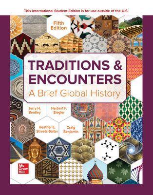 Traditions & Encounters: A Brief Global History ISE - Jerry Bentley,Herbert Ziegler,Heather Streets Salter - cover