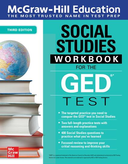 McGraw-Hill Education Social Studies Workbook for the GED Test, Third Edition