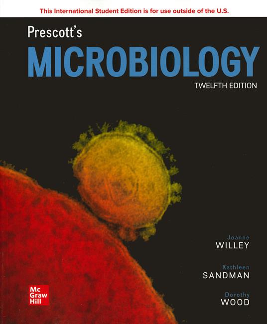 Prescott's Microbiology ISE - Joanne Willey,Kathleen Sandman,Dorothy Wood - cover