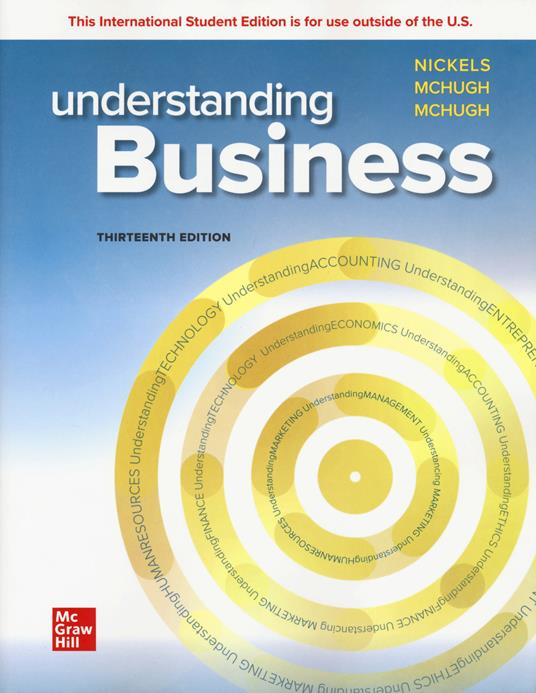 Understanding Business ISE - William Nickels,Jim McHugh,Susan McHugh - cover