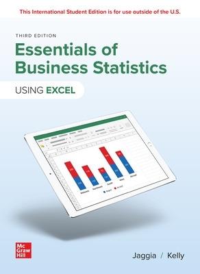 Essentials of Business Statistics ISE - Sanjiv Jaggia,Alison Kelly - cover