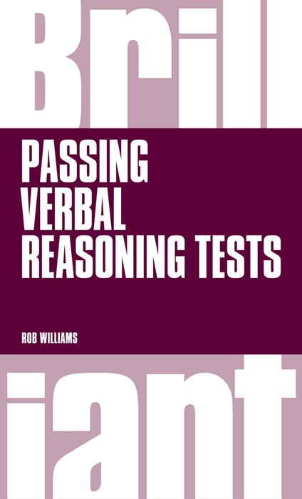 Brilliant Passing Verbal Reasoning Tests