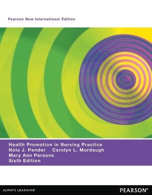 Health promotion in nursing practice - Nola Pender - copertina