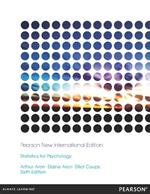 Statistics for Psychology: Pearson New International Edition