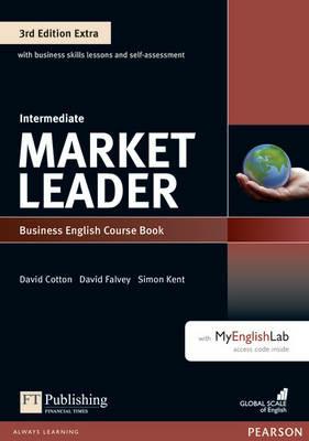 Market Leader 3rd Edition Extra Intermediate Coursebook with DVD-ROM Pack - Fiona Scott-Barrett - cover