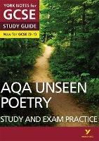 AQA English Literature Unseen Poetry Study and Exam Practice: York Notes for GCSE - everything you need to study and prepare for the 2025 and 2026 exams - Mary Green - cover