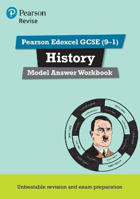 Pearson REVISE Edexcel GCSE History Model Answer Workbook - 2023 and 2024 exams - cover