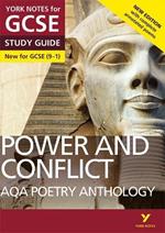 AQA Poetry Anthology - Power and Conflict: York Notes for GCSE everything you need to catch up, study and prepare for and 2023 and 2024 exams and assessments