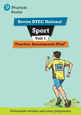 Pearson REVISE BTEC National Sport Practice Assessments Plus U1 - 2023 and 2024 exams and assessments - cover