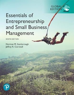 Essentials of Entrepreneurship and Small Business Management, Global Edition - Norman Scarborough,Jeffrey Cornwall - cover